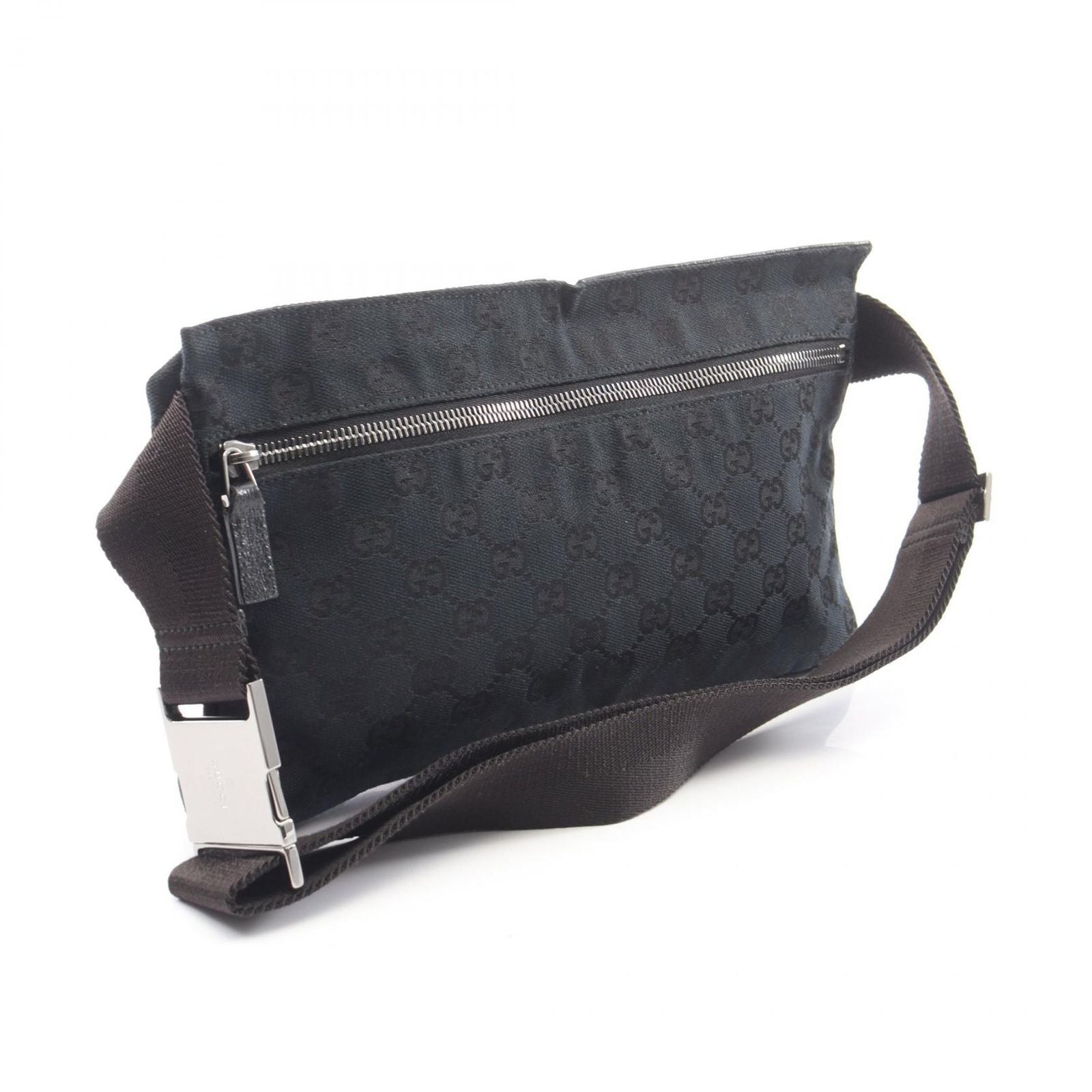 Gucci Waist Bag GG Canvas Black — view 2