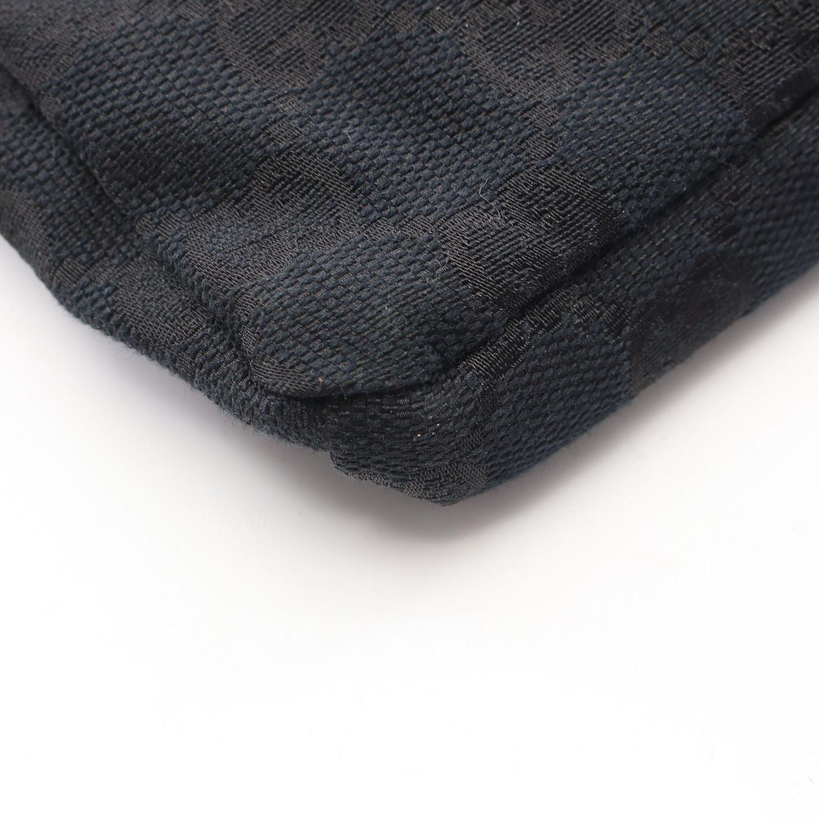Gucci Waist Bag GG Canvas Black — view 6