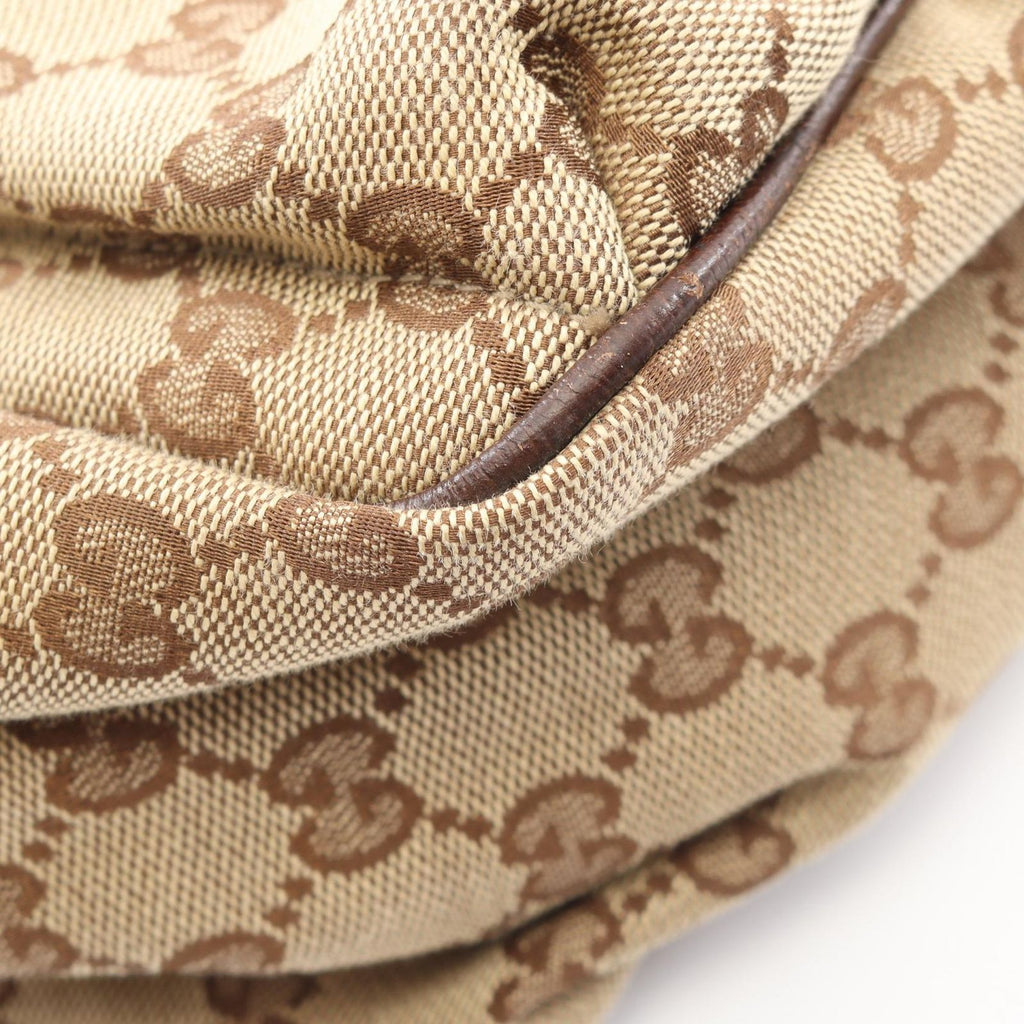Gucci Tote GG Canvas Sherry Line Beige Brown — view 7
