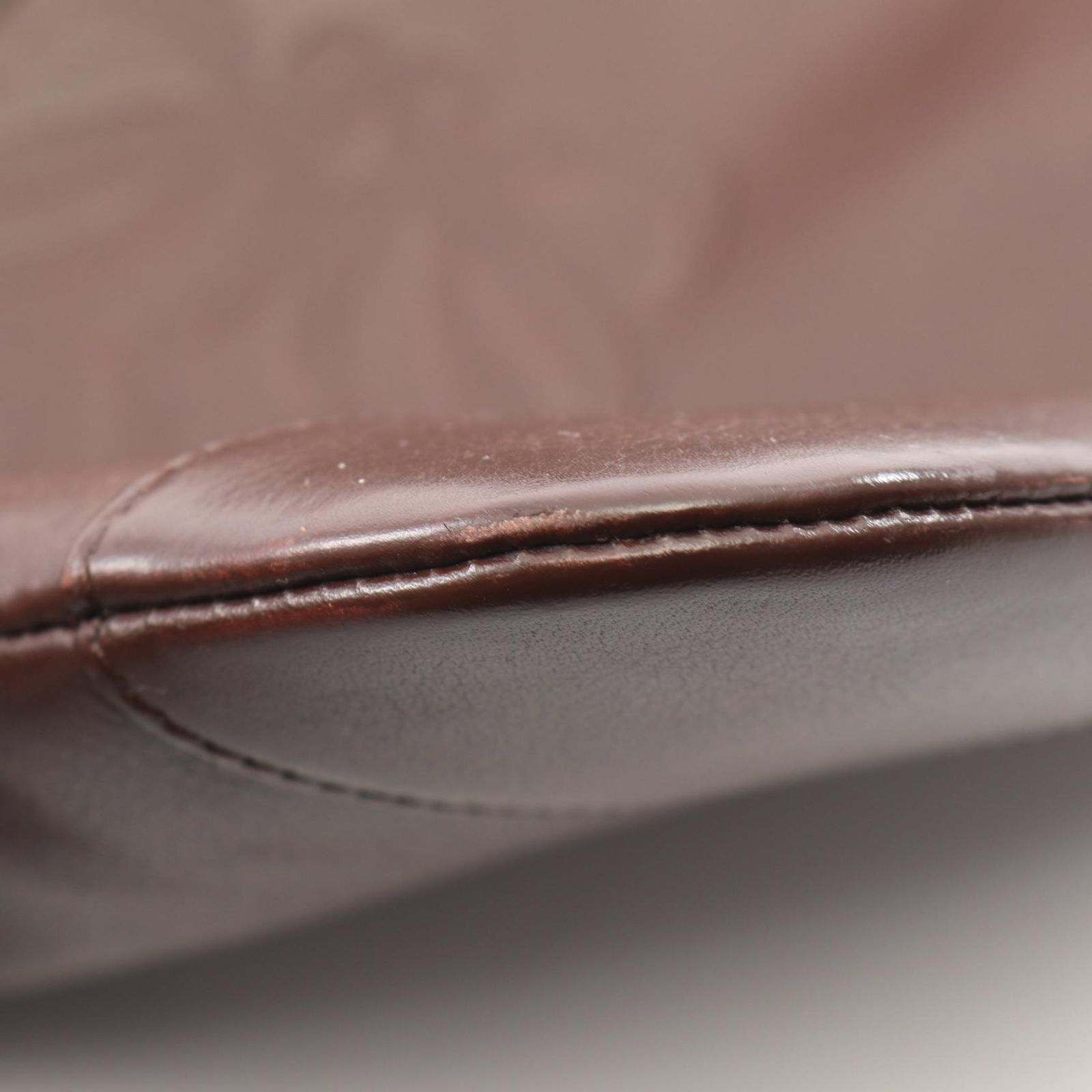 Loewe Shoulder Bag Anagram Brown Leather — view 6