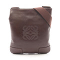 Loewe Shoulder Bag Anagram Brown Leather
