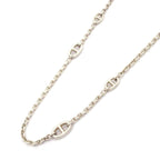Hermes Necklace Farandole 160 Chaine D'ancre Silver Long