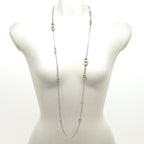 Hermes Necklace Farandole 160 Chaine D'ancre Silver Long — view 2