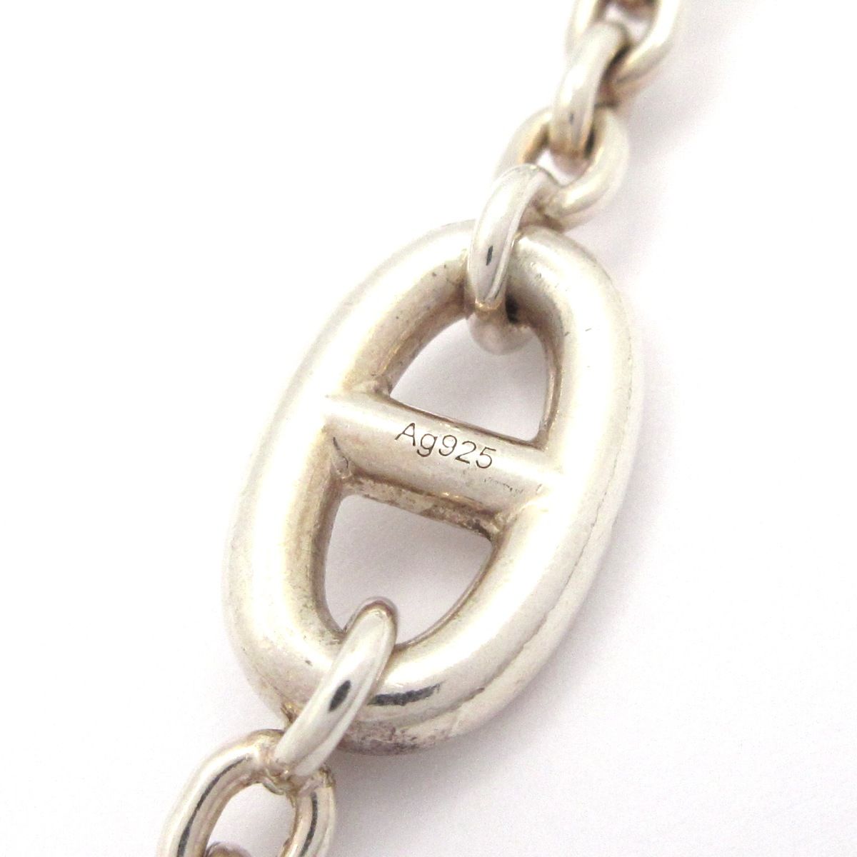 Hermes Necklace Farandole 160 Chaine D'ancre Silver Long — view 6