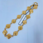 Chanel Quilted Diamond Necklace — view 6