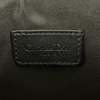 Dior Saddle Bag Canvas Leather Trotter Navy — view 7