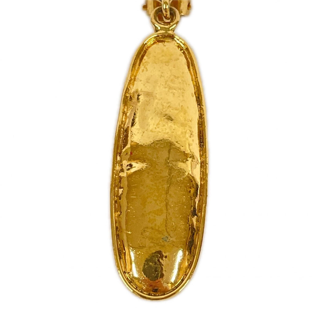 Chanel Earrings Plated Gold — view 5