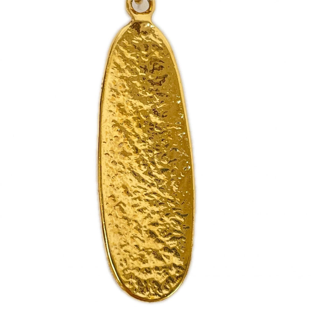 Chanel Earrings Plated Gold — view 7