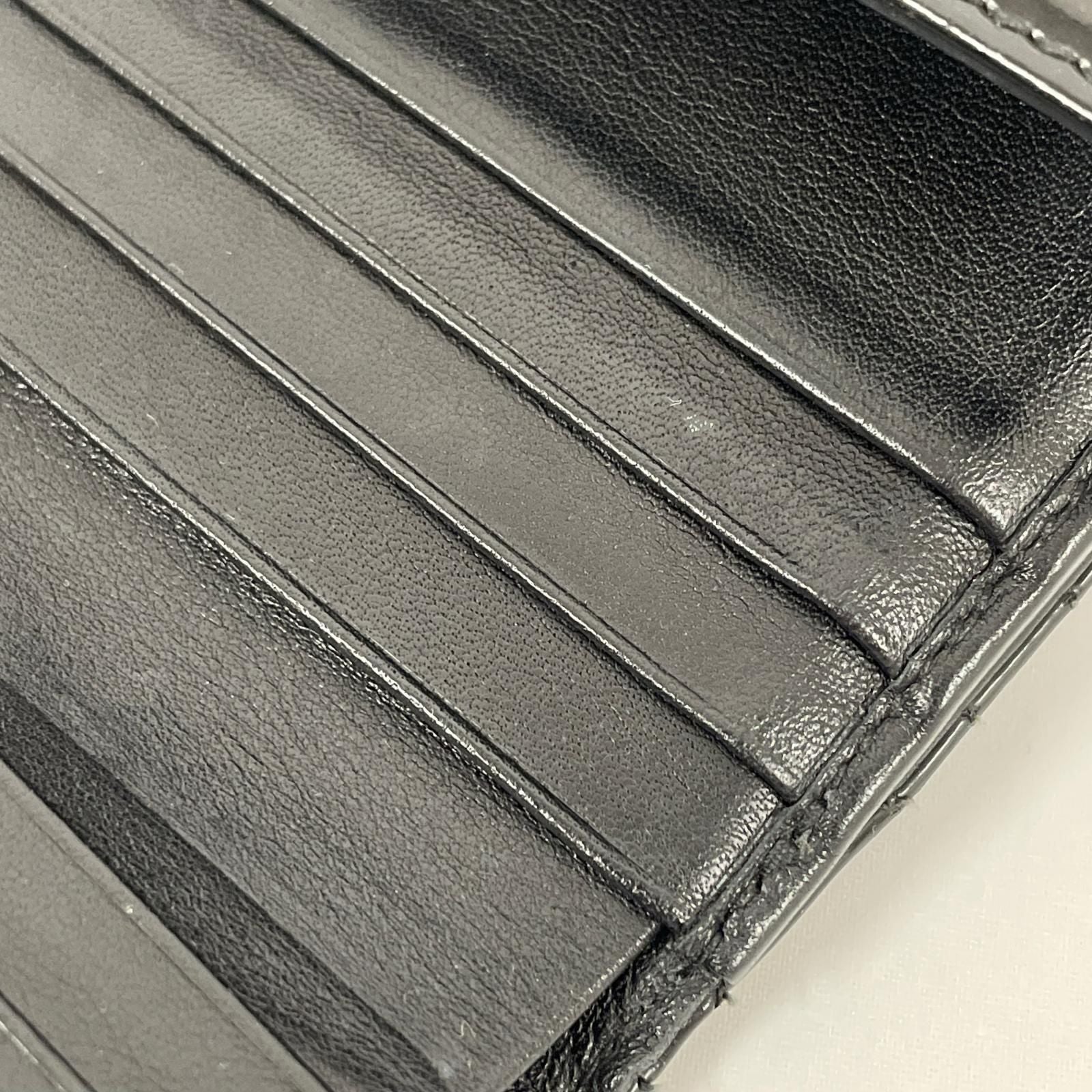 Dior Trifold Wallet Cannage Black — view 8