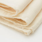 Hermes New Libris Cashmere Silk Shawl Ivory Scarf — view 9