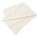 Hermes New Libris Cashmere Silk Shawl Ivory Scarf — view 2