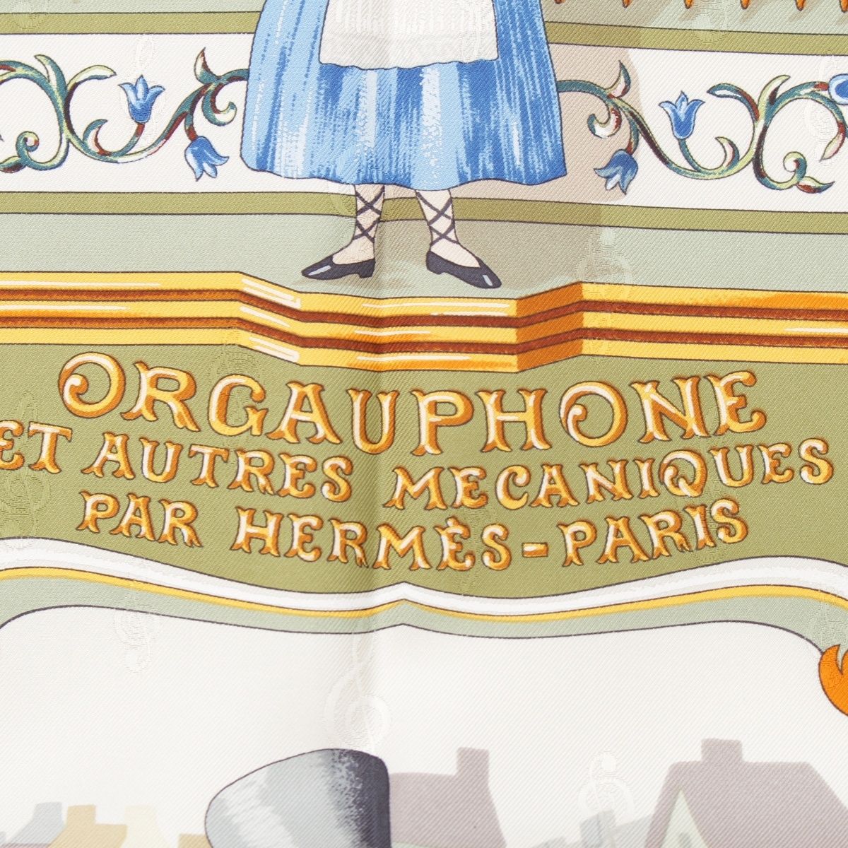 Hermes Carre 90 Silk Orgauphone Etautres Mecaniques Pipe Organs and Mechanical — view 7
