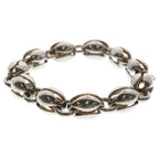Hermes Vintage Graine Bracelet Minerv Silver — view 4