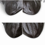 Saint Laurent Rive Gauche Metropolis Tote Patent Leather Brown — view 5