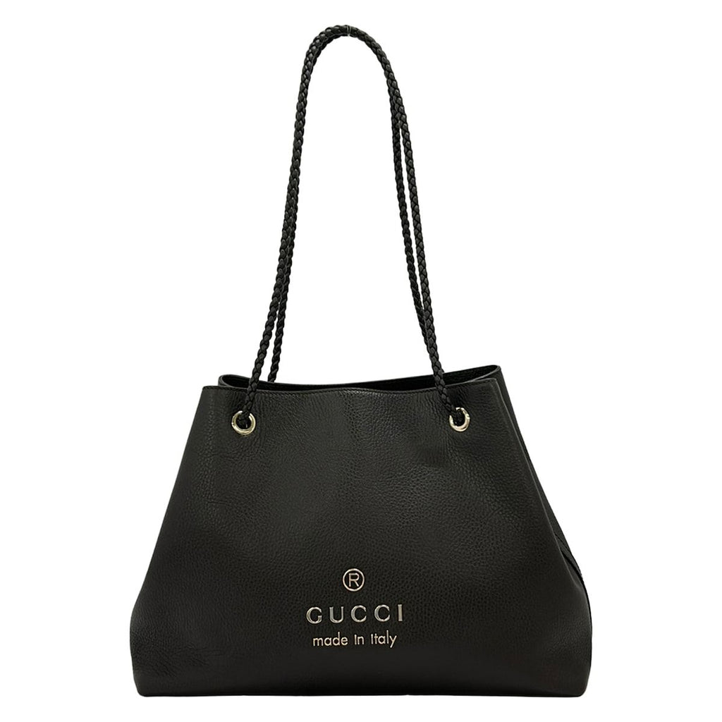 Gucci Tote Black Leather
