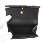Dior Trifold Wallet Lady Lotus Cannage Black — view 4