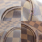 Louis Vuitton Ten Neverfull MM Tote Damier Brown Gold — view 5