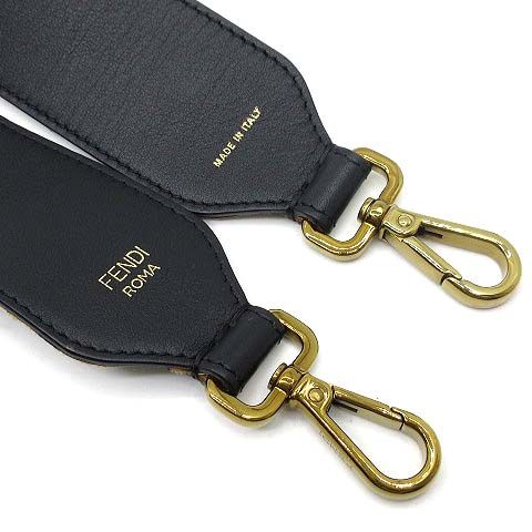 Fendi Strap You Zucca Pattern Velour Shoulder Brown 88 — view 5
