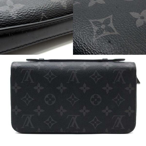 Louis Vuitton Monogram Eclipse Zippy XL Zip Around Wallet — view 2