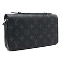 Louis Vuitton Monogram Eclipse Zippy XL Zip Around Wallet
