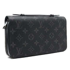 Louis Vuitton Monogram Eclipse Zippy XL Zip Around Wallet