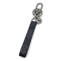 Louis Vuitton Monogram Eclipse Key Holder Dragonne Key Ring
