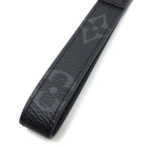 Louis Vuitton Monogram Eclipse Key Holder Dragonne Key Ring — view 5