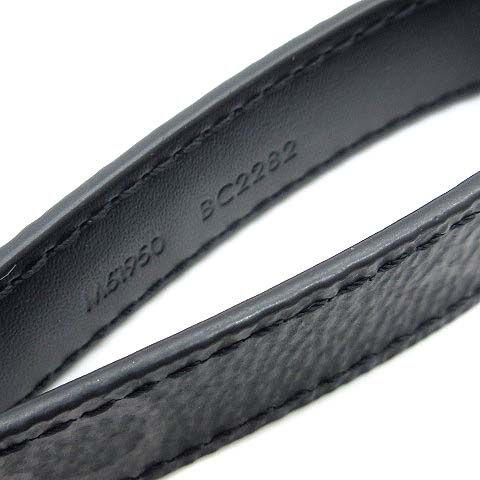 Louis Vuitton Monogram Eclipse Key Holder Dragonne Key Ring — view 7