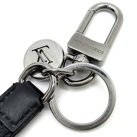 Louis Vuitton Monogram Eclipse Key Holder Dragonne Key Ring — view 4