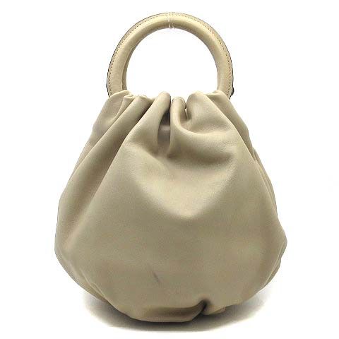 Loewe Bounce 2-Way Shoulder Bag Nappa Leather Beige — view 2