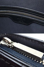Louis Vuitton Monogram Matte Stockton Tote Navy — view 9
