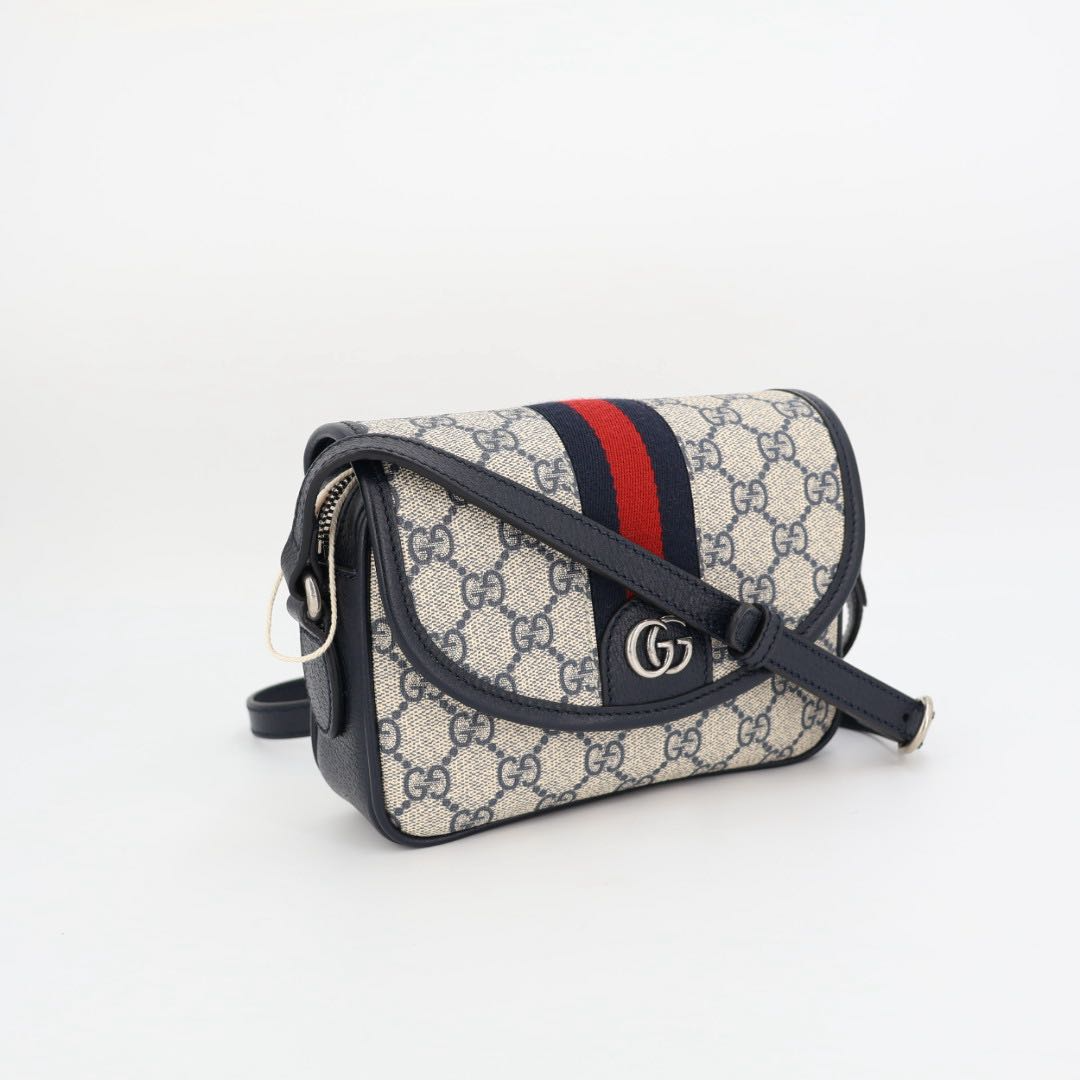 Gucci Ophidia GG Supreme Sherry Line Shoulder