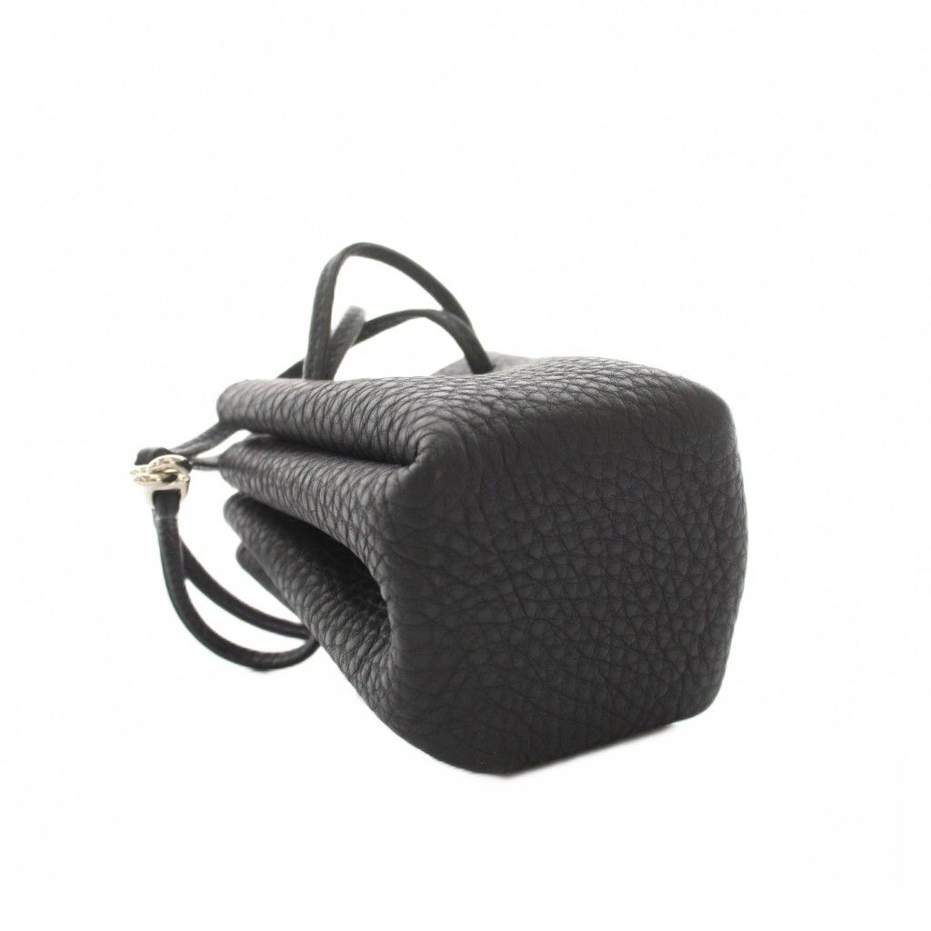 Hermes Vespa Pouch Leather Black YT — view 4