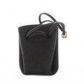 Hermes Vespa Pouch Leather Black YT