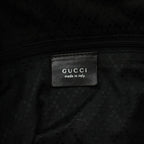 Gucci Bamboo Line Shoulder Bag 2-Way Nylon Leather Black 001 YT — view 5