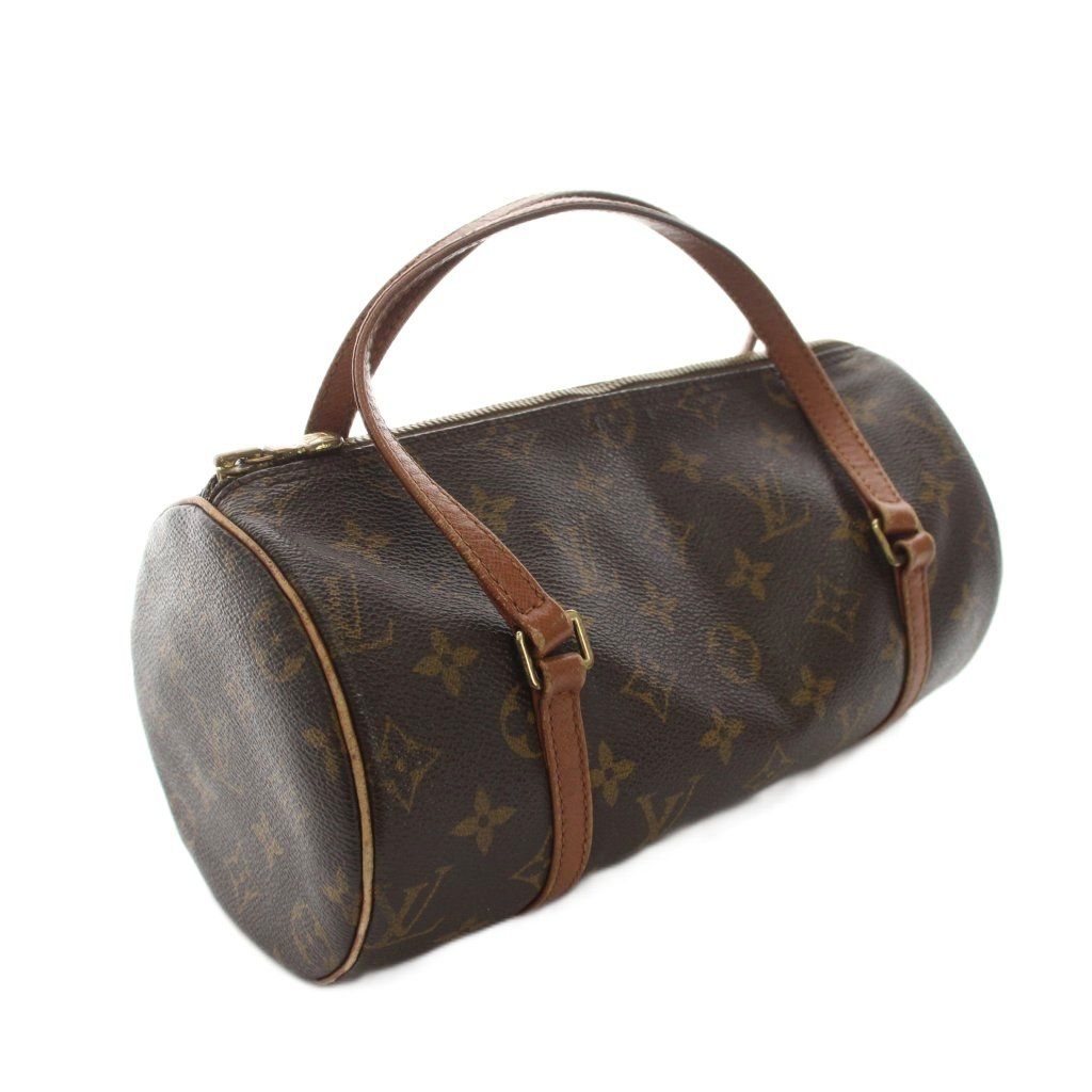 Louis Vuitton Papillon 26 Handbag Monogram Canvas Brown YT — view 2