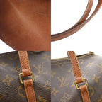 Louis Vuitton Papillon 26 Handbag Monogram Canvas Brown YT — view 8