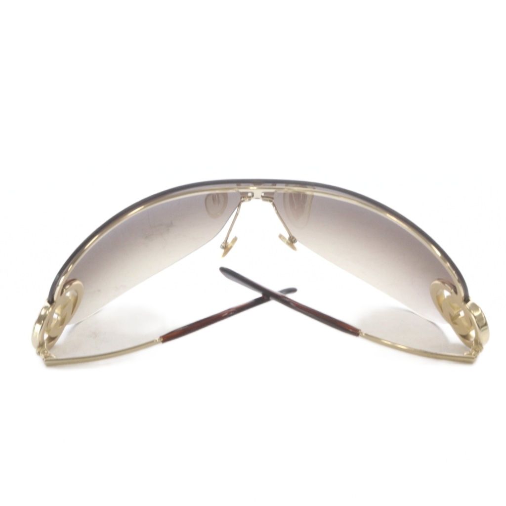 Gucci Sunglasses Logo Brown Gold Color GG Eyewear — view 2