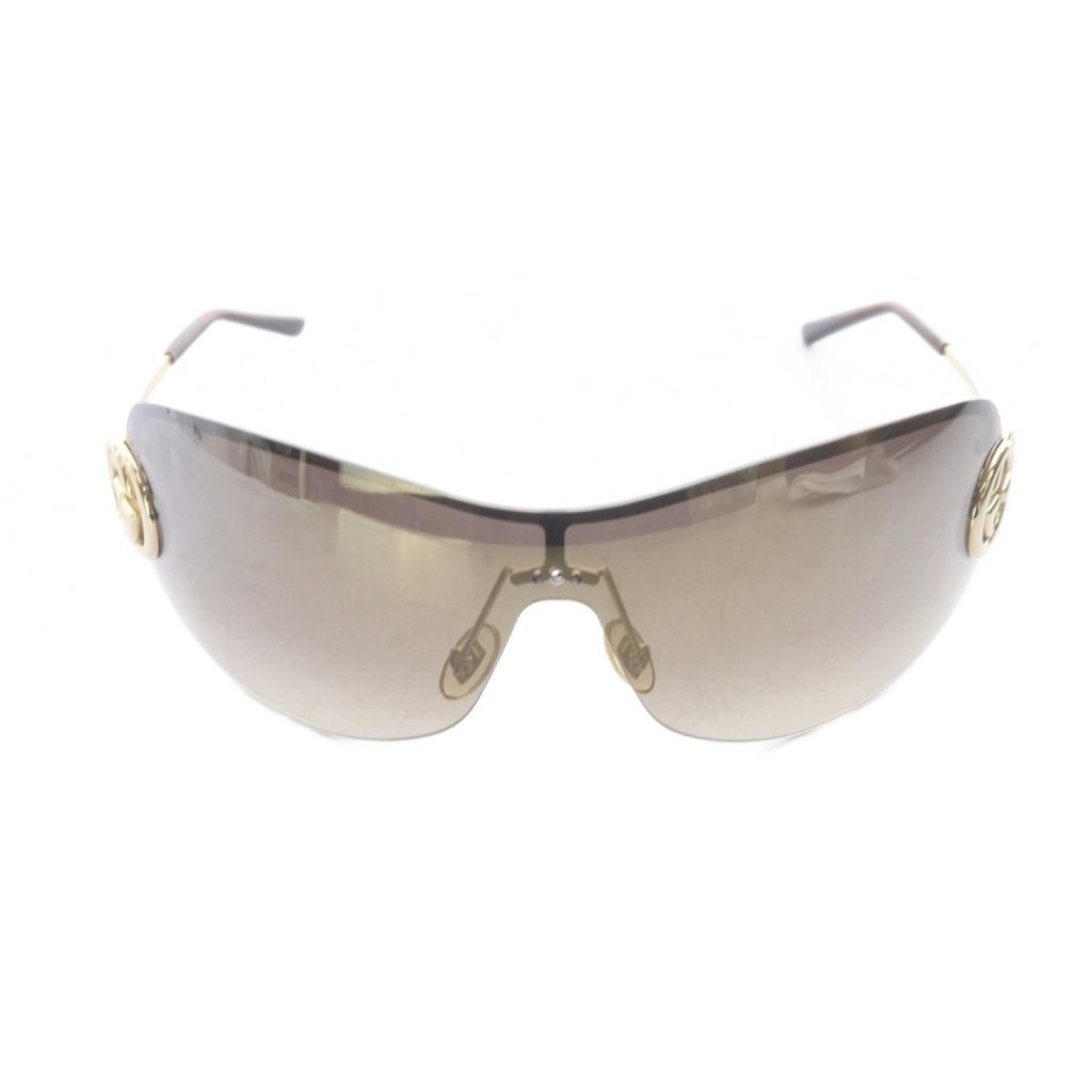Gucci Sunglasses Logo Brown Gold Color GG Eyewear — view 3