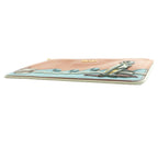 Prada Saffiano Beach Flat Pouch Tropical Multicolor Orange Light Blue SS — view 4
