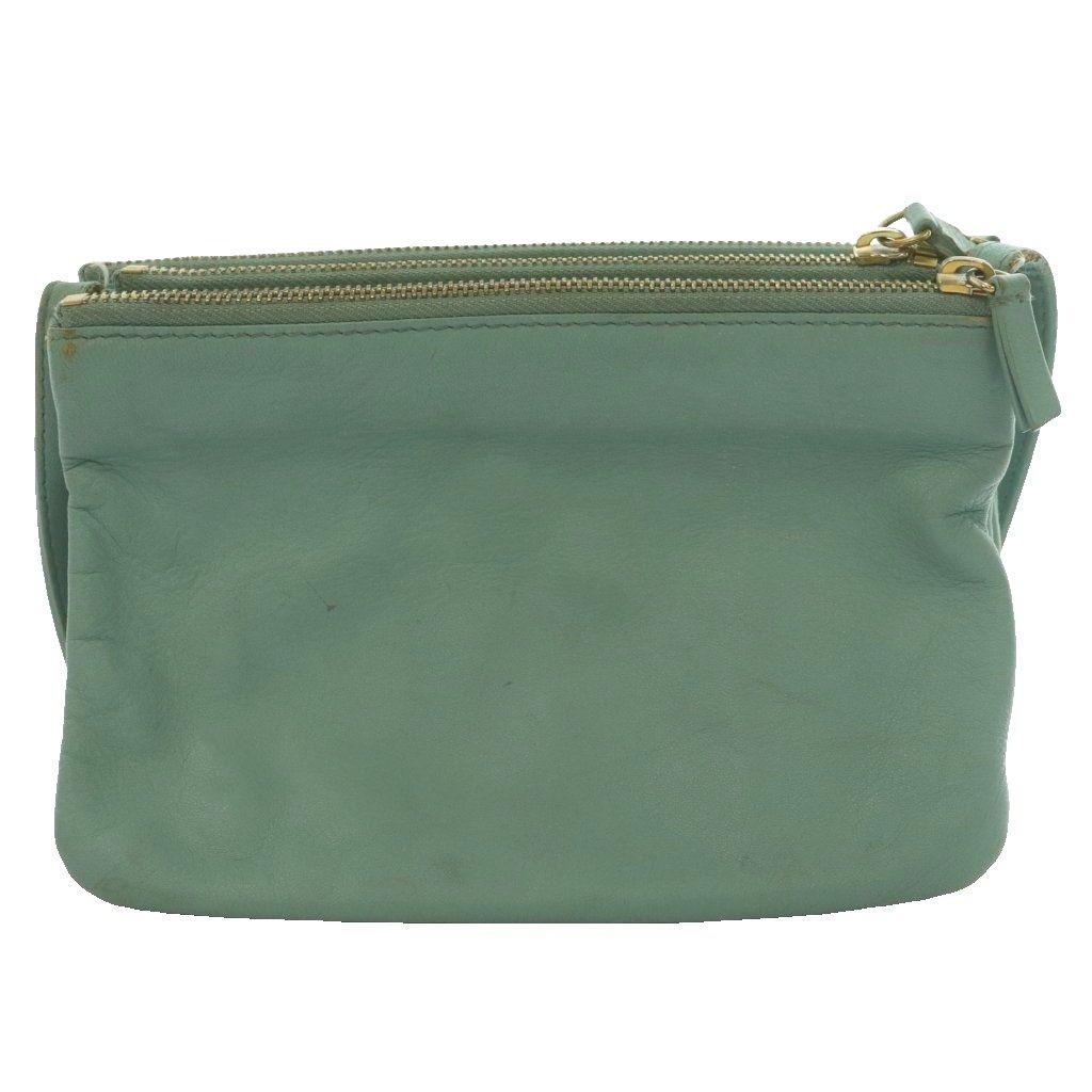 Celine Phoebe Philo Era Trio Small Shoulder Bag Leather Mint Blue SS — view 2