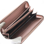 Gucci Guccissima Linea Cat Zip Around Wallet Leather Pink — view 6