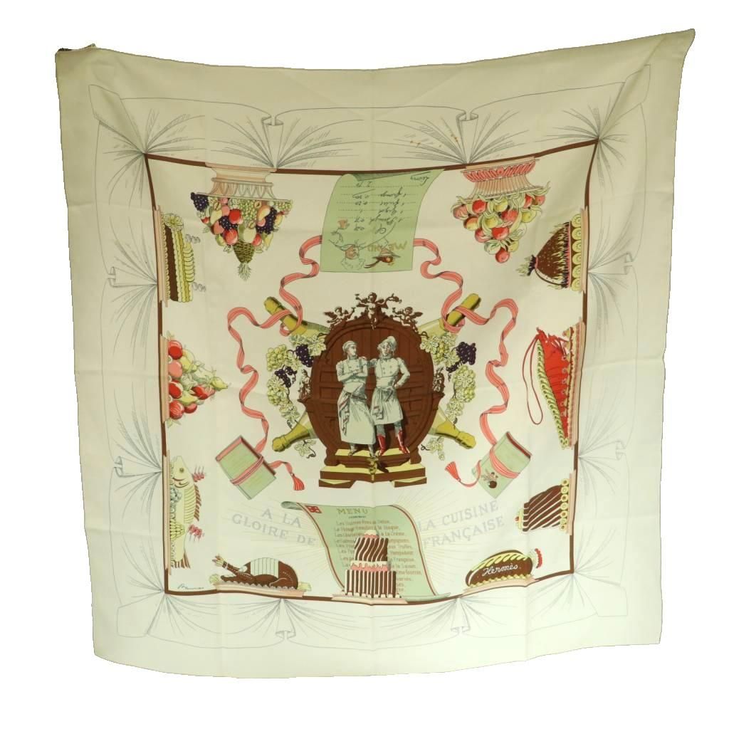 Hermes a la Gloire de la Cuisine Francaise a Celebration of French Carre 90