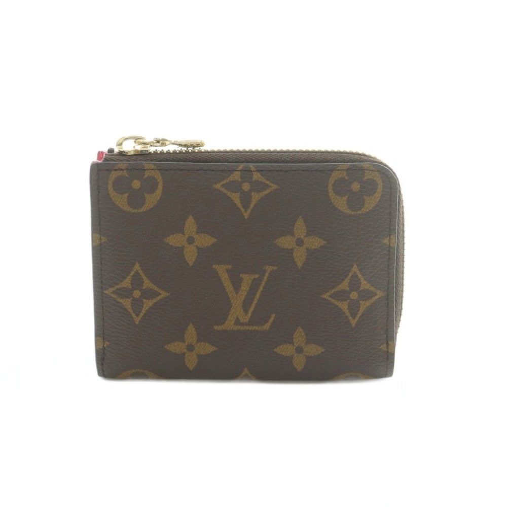 Louis Vuitton Monogram Portefeuille Noah Compact Coin Purse L-shaped Zipper