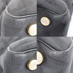 Chanel Ten New Travel Line MM Tote Black Gold Nylon Leather CC Logo — view 5