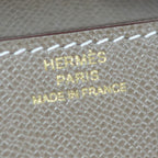 Hermes Chanier Tougo Madame Etoupe Gold Shoulder — view 6