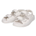 Chanel CC Logo Quilted Sandals