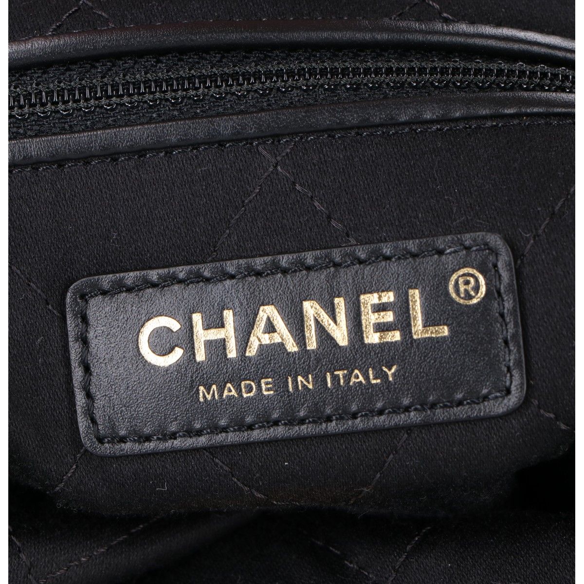 Chanel 22 Shiny Calfskin Chain Backpack Small — view 7
