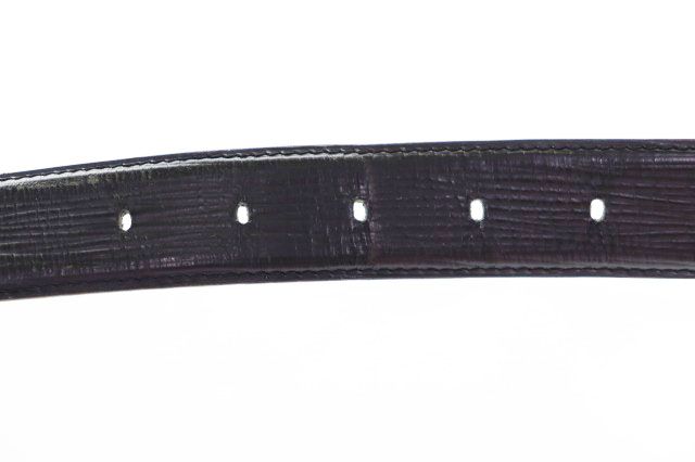 Louis Vuitton Ceinture Classic Belt Black Ardoise Silver — view 4