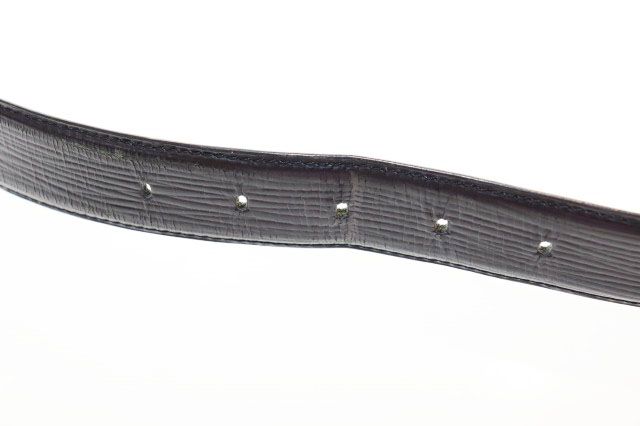 Louis Vuitton Ceinture Classic Belt Black Ardoise Silver — view 5